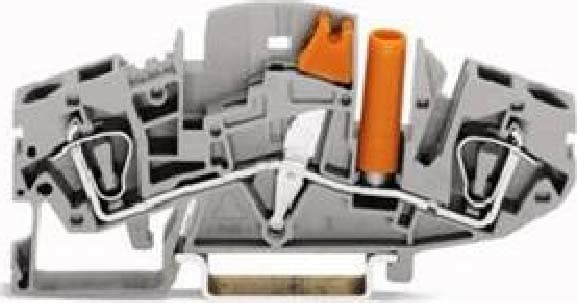 WAGO ITALIA SRL WAG282-811 MOR. SEZIONATORE/DI TEST PER 2 CONDUTTOR