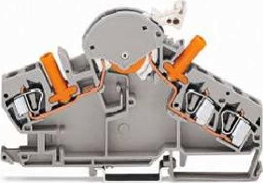 WAGO ITALIA SRL WAG282-860 MOR. SEZIONATORE/DI TEST PER 3 CONDUTTOR