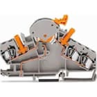 WAGO ITALIA SRL - WAG282-870 MOR. SEZIONATORE/DI TEST PER 3 CONDUTTOR