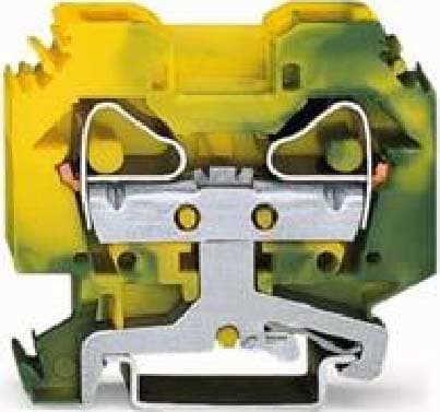 WAGO ITALIA SRL WAG283-107 MORSETTO DI TERRA PER 2 CONDUTTORI VERDE