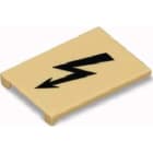 WAGO ITALIA SRL WAG285-420 COPERTURA PROT AVVERT ALTA NERO GIALLO