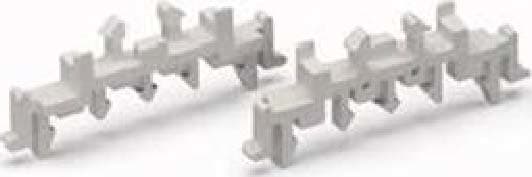 WAGO ITALIA SRL WAG288-002 SCATTOMONTAGGIO UNIVERSALE TIPO GUIDEDIN
