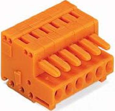 WAGO ITALIA SRL - WAG734-202 CONNETTORE FEMMINA PER 1 CONDUTTORE CAGE