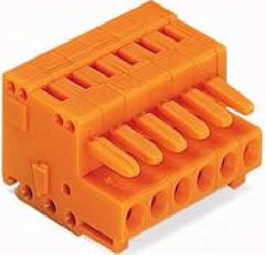 WAGO ITALIA SRL - WAG734-202 CONNETTORE FEMMINA PER 1 CONDUTTORE CAGE