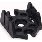 WAGO ITALIA SRL - WAG770-623 PIASTRA DI MONTAGGIO A 3 POLI, NERA