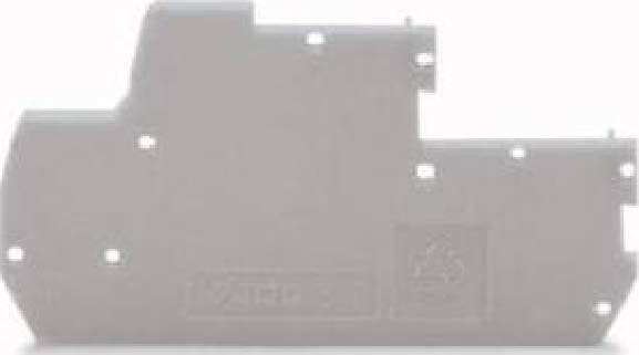 WAGO ITALIA SRL WAG870-118 PIASTRA TERMINALE E INTERMEDIA SPESSA 1