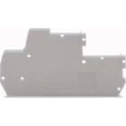 WAGO ITALIA SRL WAG870-118 PIASTRA TERM INTERMEDIA SPESSORE 1MM GRI