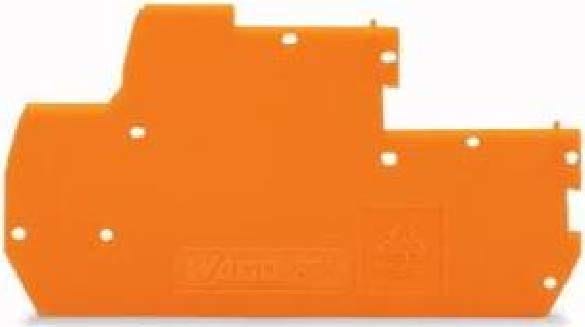 WAGO ITALIA SRL - WAG870-119 PIASTRA TERMINALE E INTERMEDIA SPESSA 1