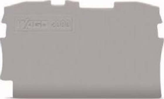WAGO ITALIA SRL - WAG2000-1291 PIASTRA TERMINALE E INTERMEDIA SPESSA 0,