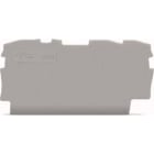 WAGO ITALIA SRL WAG2000-1391 PIASTRA TERMINALE INTERMEDIA SPESSORE 0,