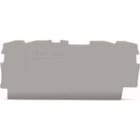 WAGO ITALIA SRL WAG2000-1491 PIASTRA TERMINALE INTERMEDIA SPESSORE 0,