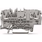 WAGO ITALIA SRL - WAG2002-1661 MORSETTO DI BASE PER 2 CONDUTTORI GRIGIO