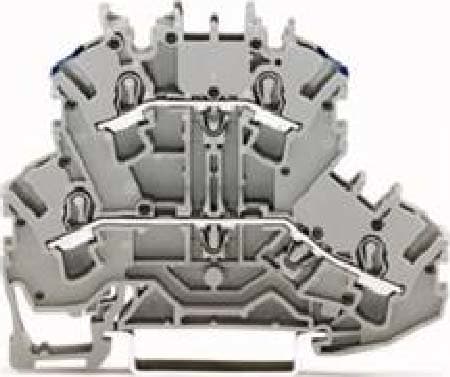 WAGO ITALIA SRL WAG2002-2203 MORSETTO A DUE PIANI MORSETTO PASSANTE/P