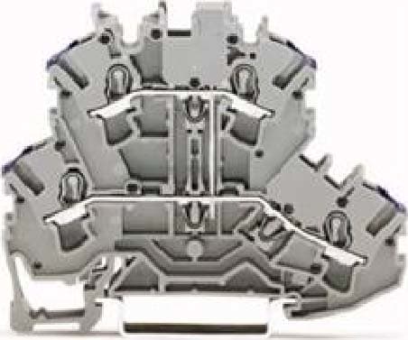WAGO ITALIA SRL WAG2002-2208 MORSETTO A DUE PIANI MORSETTO PASSANTE P