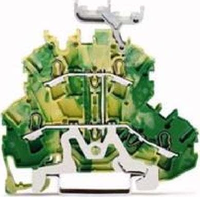 WAGO ITALIA SRL - WAG2002-2237 MORSETTO A DUE PIANI MORSETTO DI TERRA P