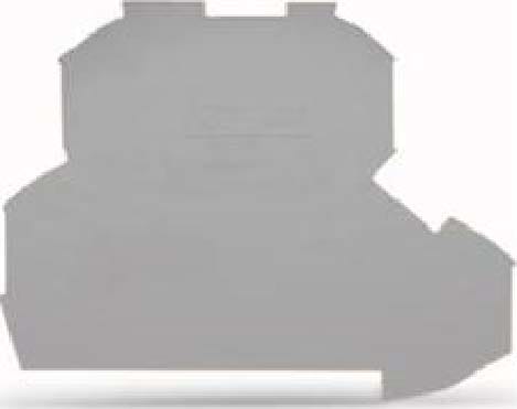 WAGO ITALIA SRL WAG2002-2291 PIASTRA TERMINALE INTERMEDIA SPESSORE 0,