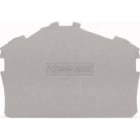WAGO ITALIA SRL - WAG2002-6391 PIASTRA TERMINALE E INTERMEDIA SPESSA 0,