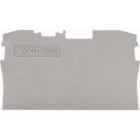 WAGO ITALIA SRL - WAG2004-1291 PIASTRA TERMINALE E INTERMEDIA SPESSA 1
