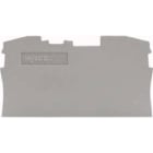 WAGO ITALIA SRL WAG2006-1291 PIASTRA TERM INTERMEDIA SPESSORE 1MM GRI