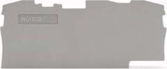 WAGO ITALIA SRL WAG2006-1391 PIASTRA TERMINALE E INTERMEDIA SPESSA 1