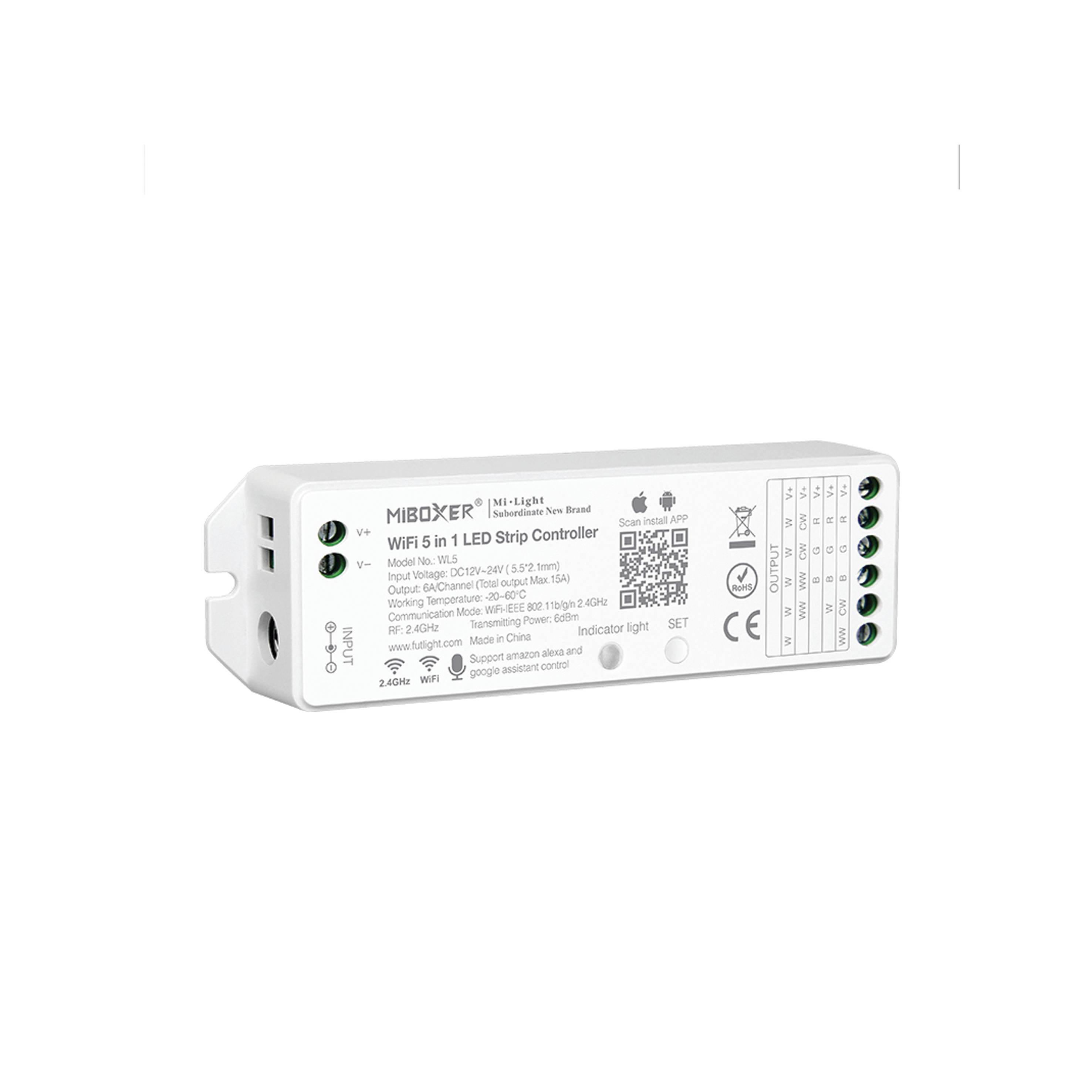 NOBILE ITALIA - NOB5960/U CENTRALINA WIFI RGB-RGBW-TUNABLE WHITE-D