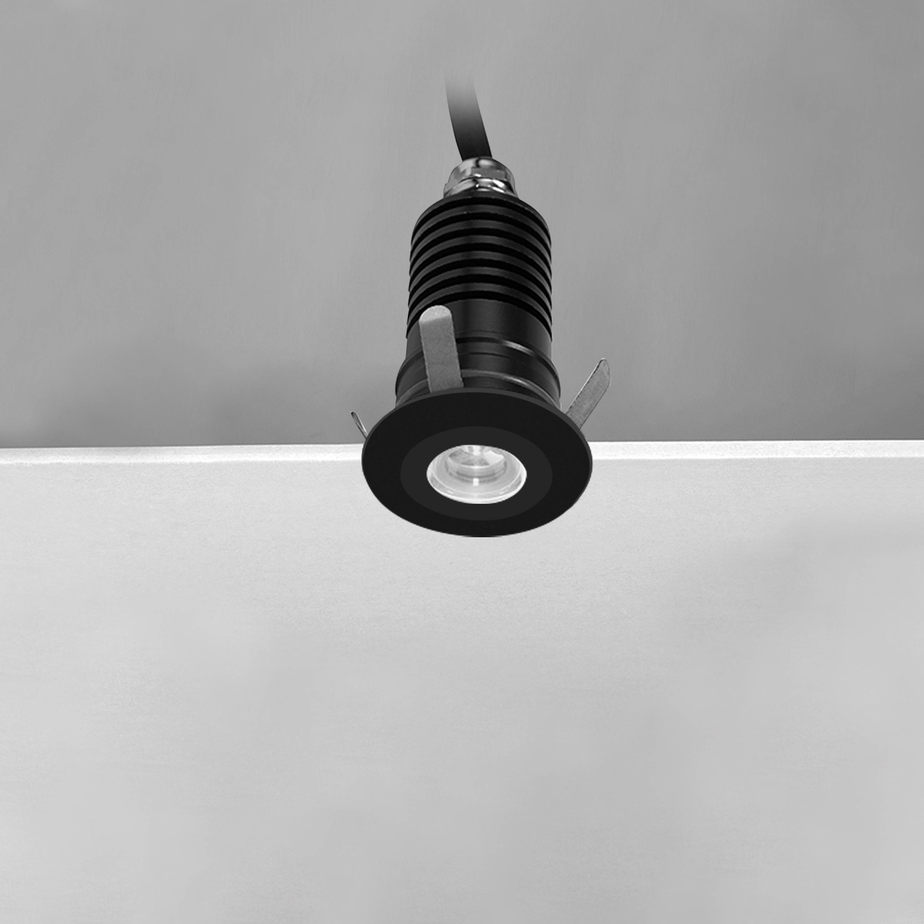 NOBILE ITALIA - NOB90970/45/3K/B INC. PARETE/SOFFITTO 3W 3K 45 IP67 700MA