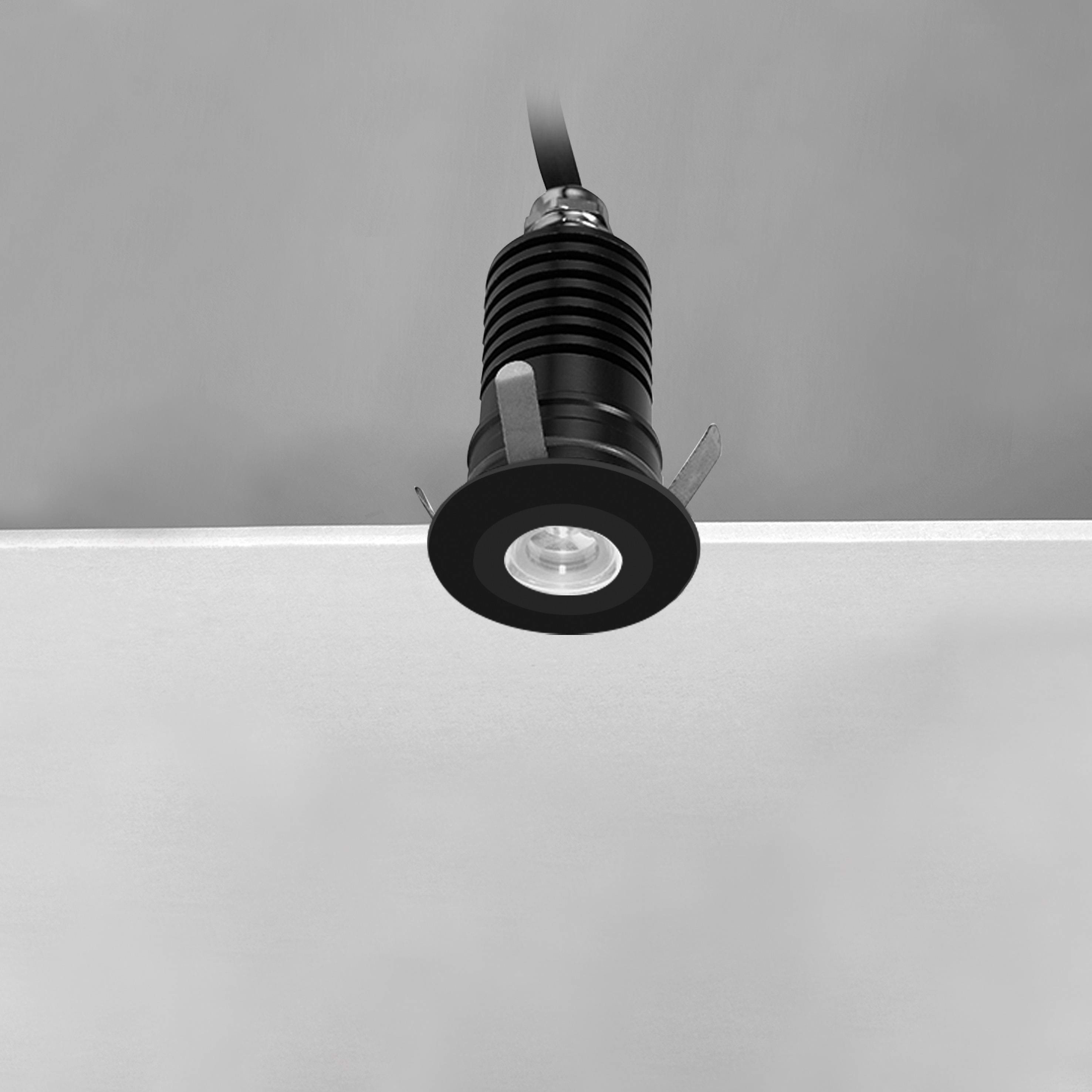 NOBILE ITALIA - NOB90970/45/3K/B INC. PARETE/SOFFITTO 3W 3K 45 IP67 700MA