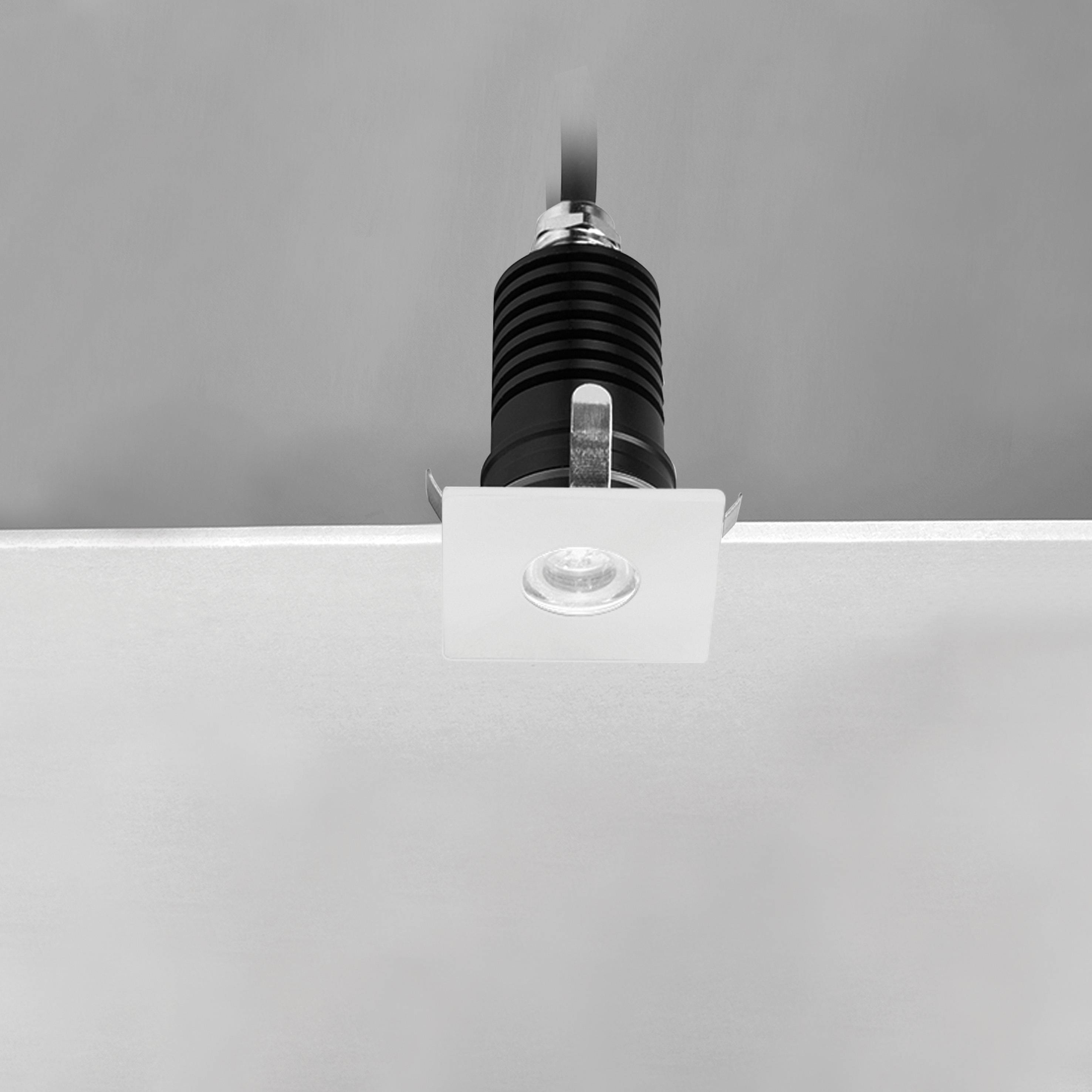 NOBILE ITALIA - NOB90971/10/3K/W INC. PARETE/SOFFITTO 3W 3K 10 IP67 700MA