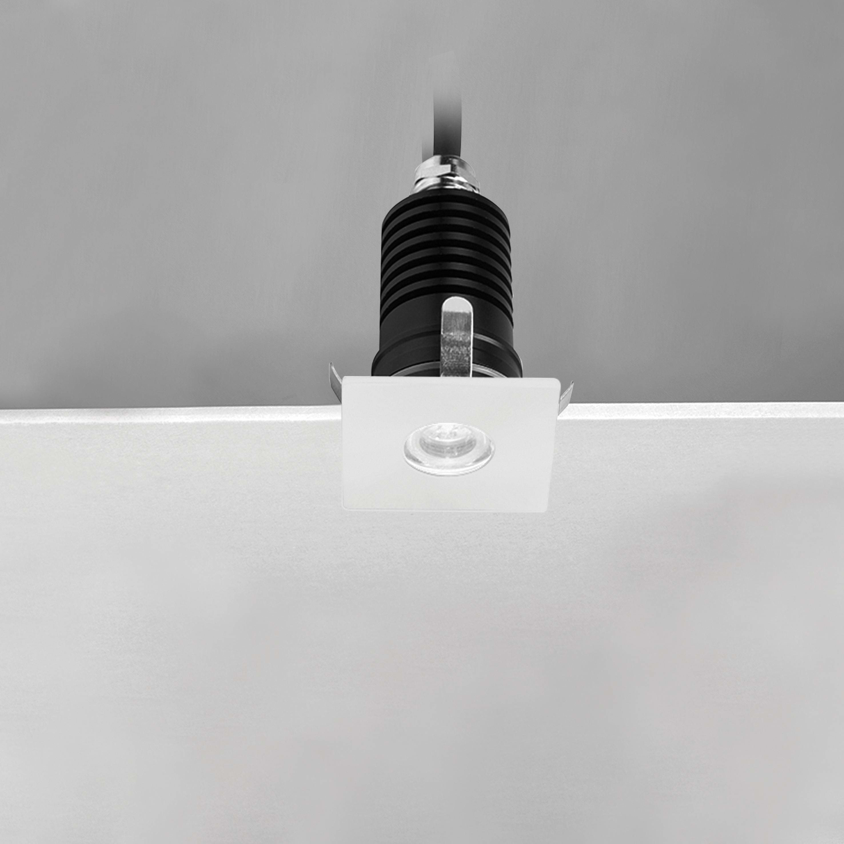 NOBILE ITALIA - NOB90971/45/3K/W INC. PARETE/SOFFITTO 3W 3K 45 IP67 700MA