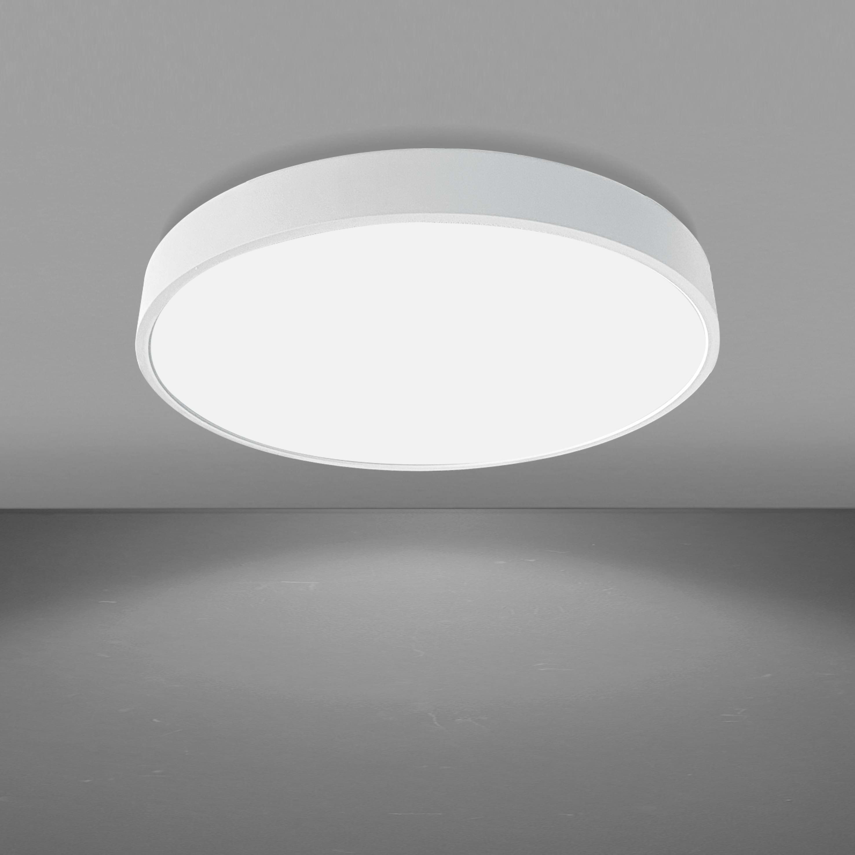 NOBILE ITALIA - NOBAS90/4K68/90/W PLAFO. TONDA OP. 65W 4K IP40