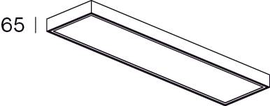 NOBILE ITALIA - NOBAU4/312 CARTER PER LED PANEL 30X120