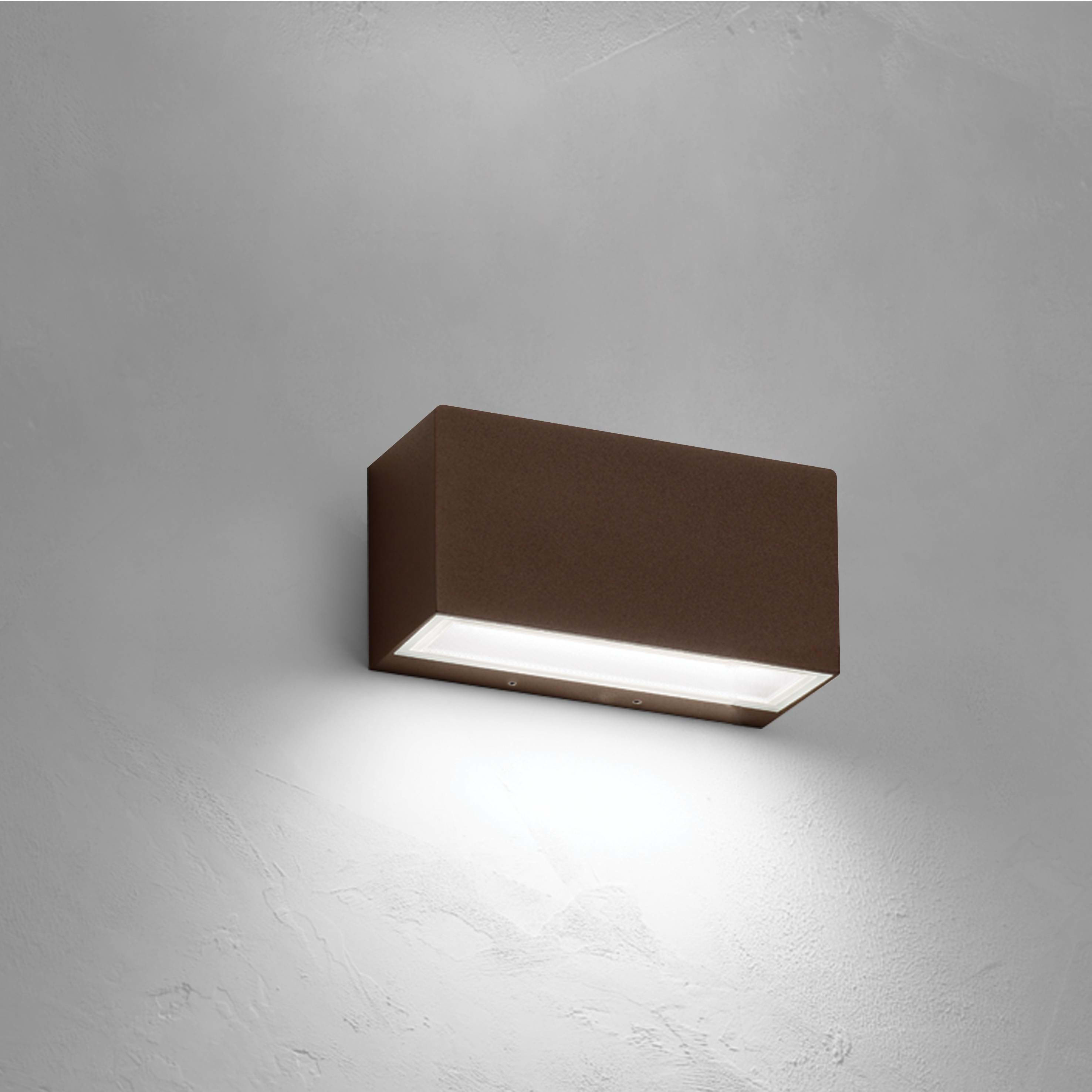 NOBILE ITALIA NOBBA20/1A/3K/BR APPLIQUE MONEM 15W 3K 85 IP65 230V BR