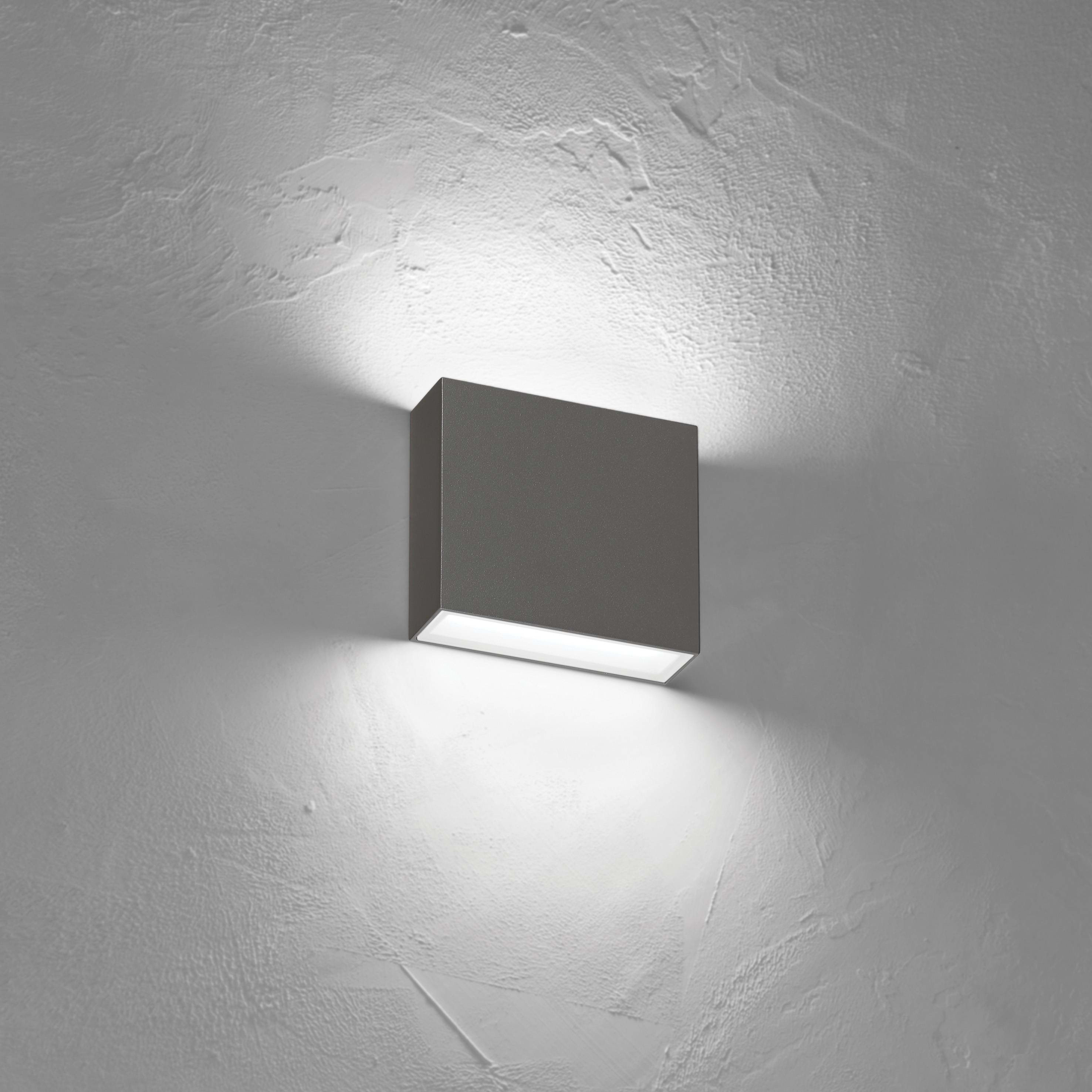 NOBILE ITALIA - NOBBP12/2D/3K/G APPLIQUE BIEM 2X7W 3K CRI>90 IP67 GR