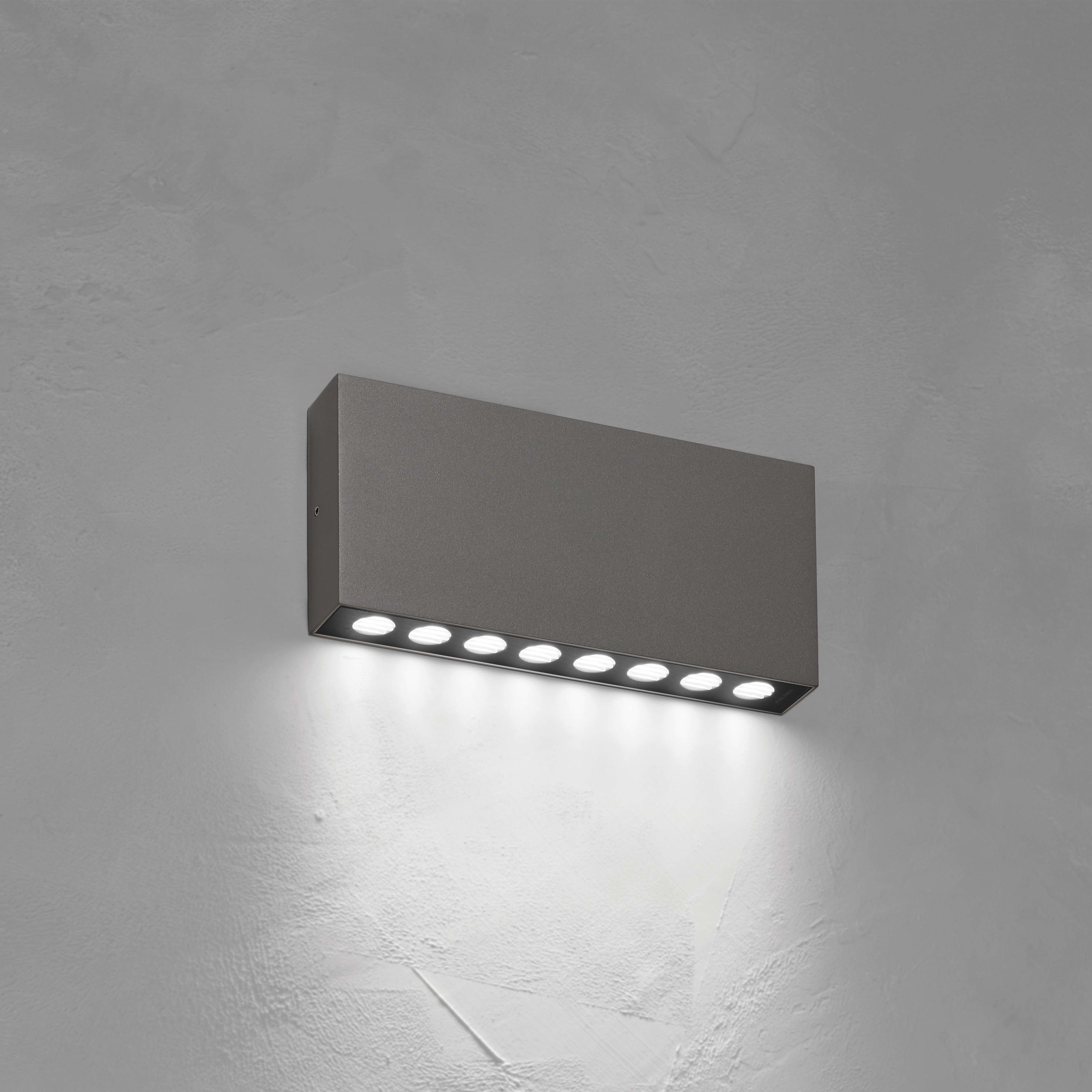 NOBILE ITALIA - NOBBP22/1B/4K/G APPLIQUE MONOEM 14W 4K CRI>90 IP67 GR