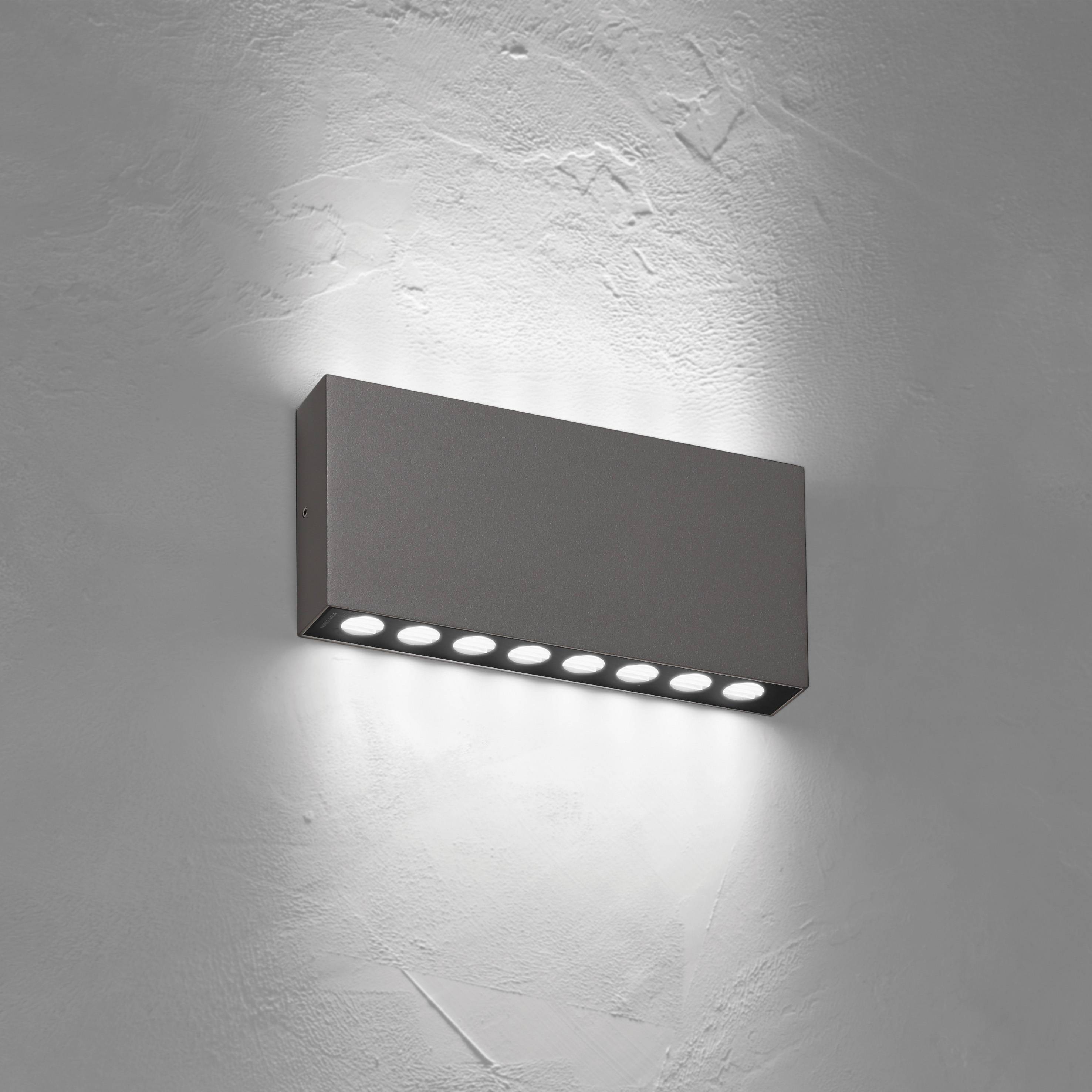 NOBILE ITALIA - NOBBP22/2B/3K/G APPLIQUE BIEM 2X14W 3K CRI>90 IP67 GR