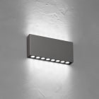 NOBILE ITALIA - NOBBP22/2C/3K/G APPLIQUE BIEM 2X14W 3K CRI>90 IP67 GR