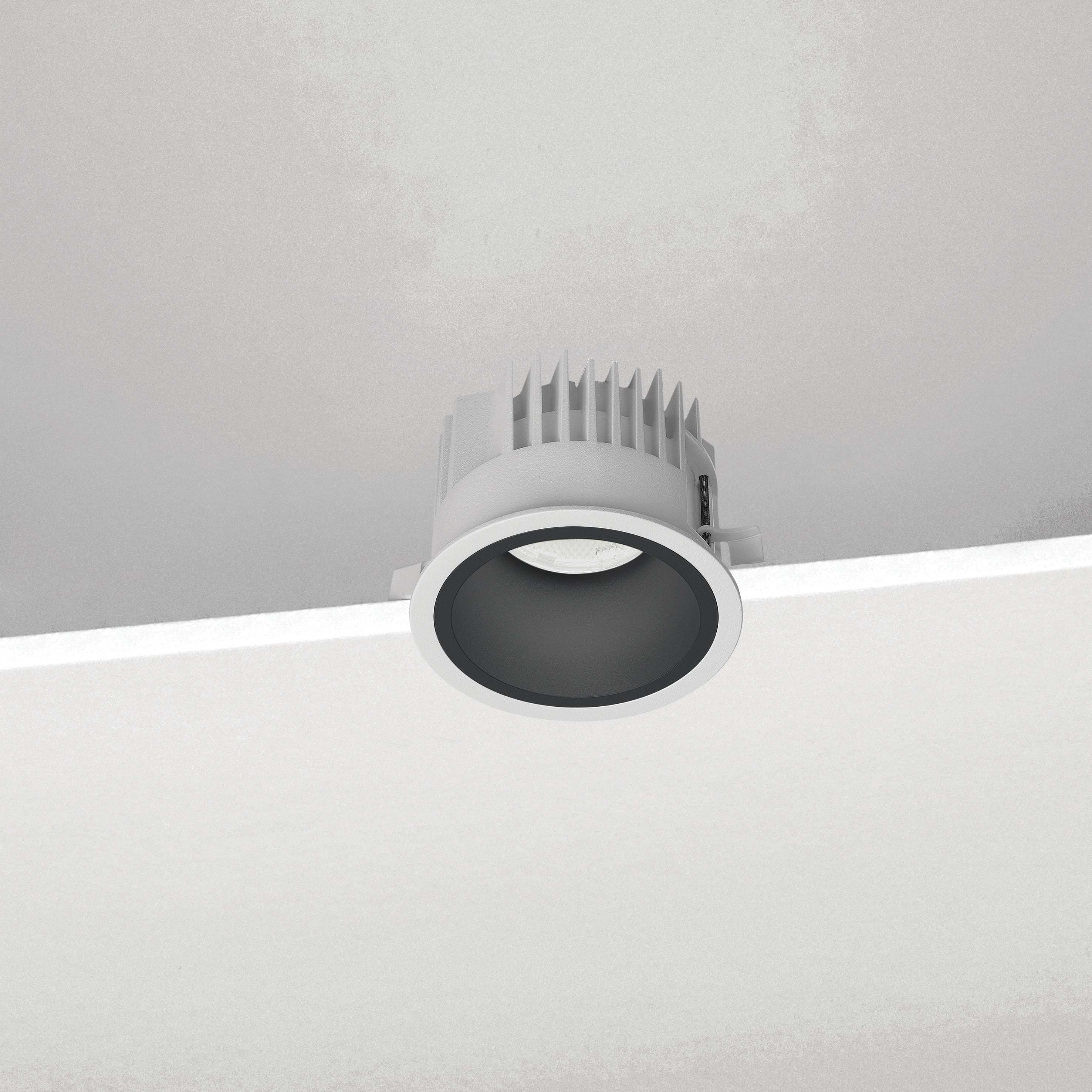 NOBILE ITALIA - NOBC1R/F/3K13/B6 INC. D.100 TONDO 13W 3K NE ON-OFF