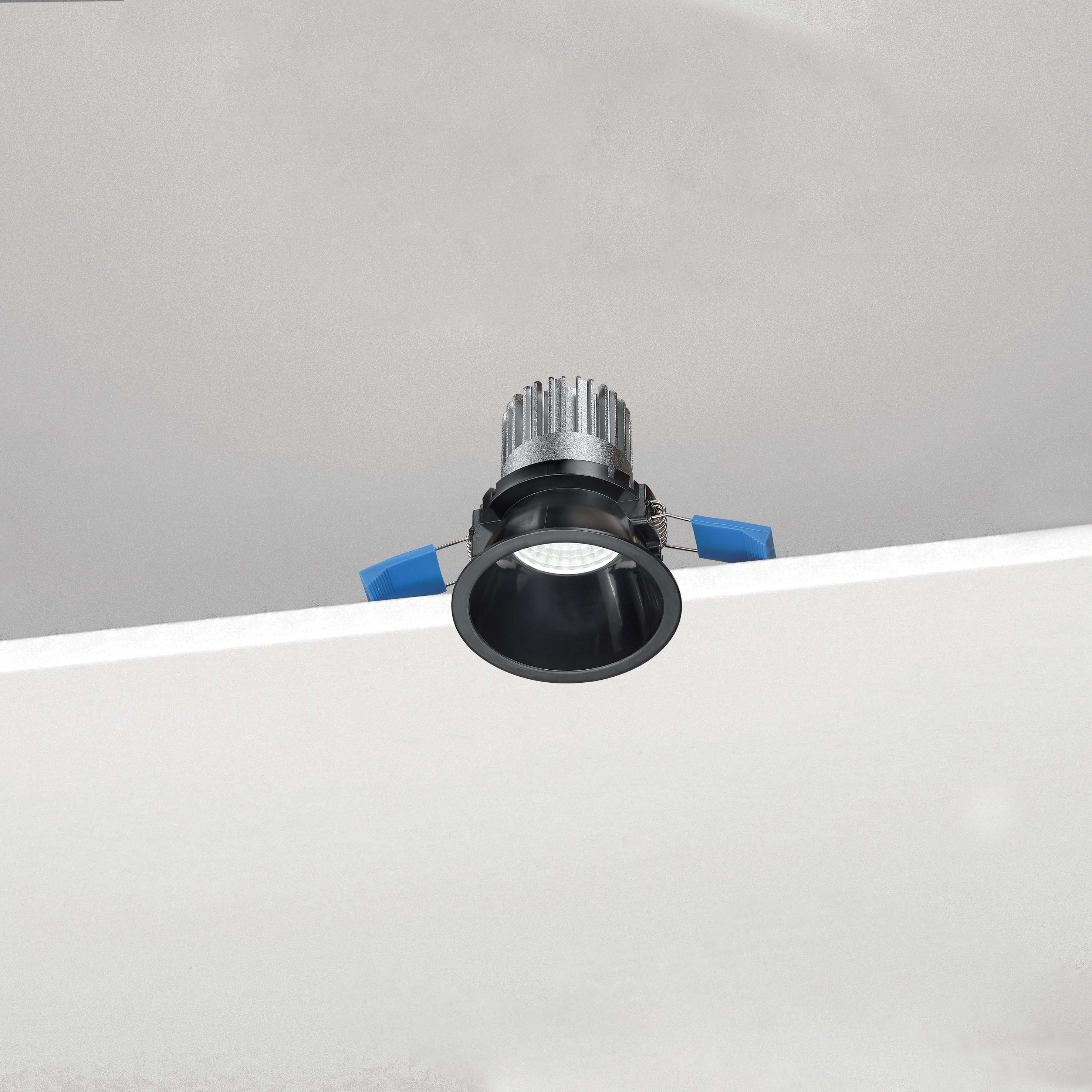 NOBILE ITALIA - NOBD1R/55/3K/B2 INC.FISSO TONDO 8,5W 3K NE PUSH/DIM1-10V