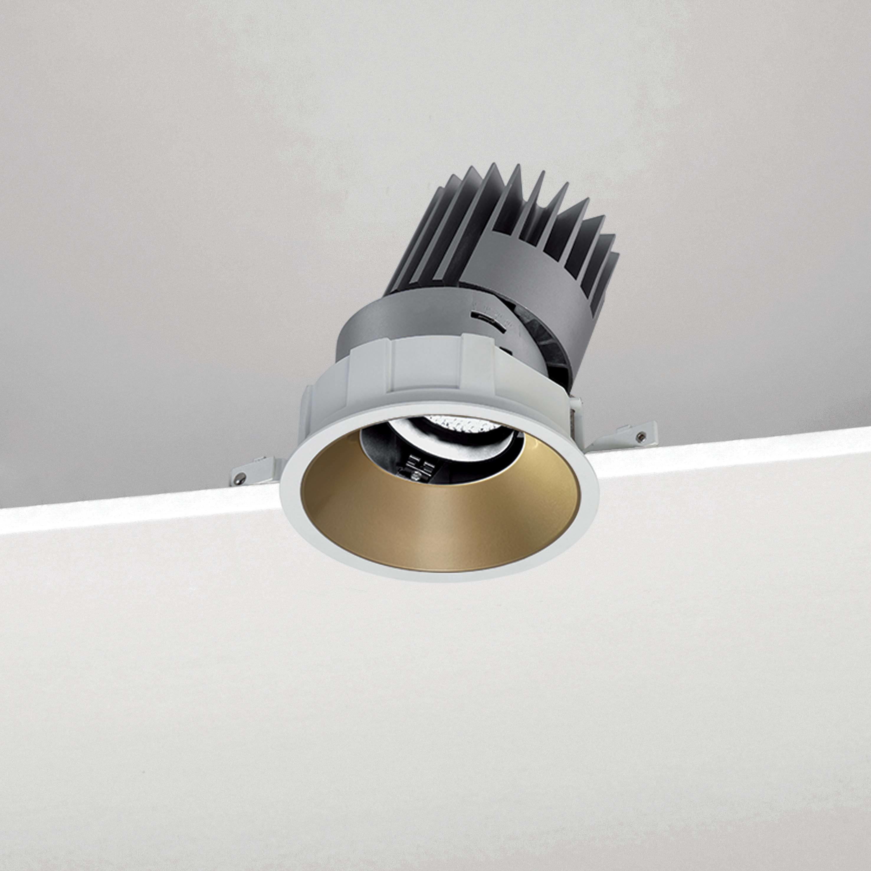 NOBILE ITALIA - NOBM1RA/CM/3K13/G1 INC.ORIEN. TONDO/C D100 13W 3K GD ON-OFF