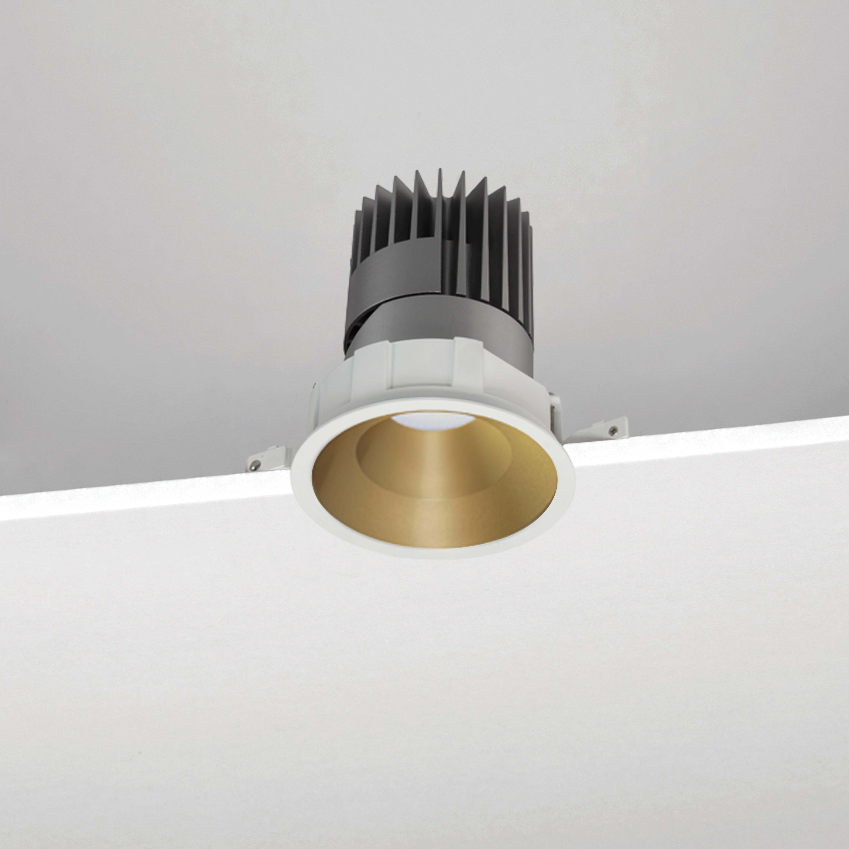 NOBILE ITALIA - NOBM1RF/CF/3K18/G6 INC. FISSO TONDO/C D100 18W 3K GD ON-OFF