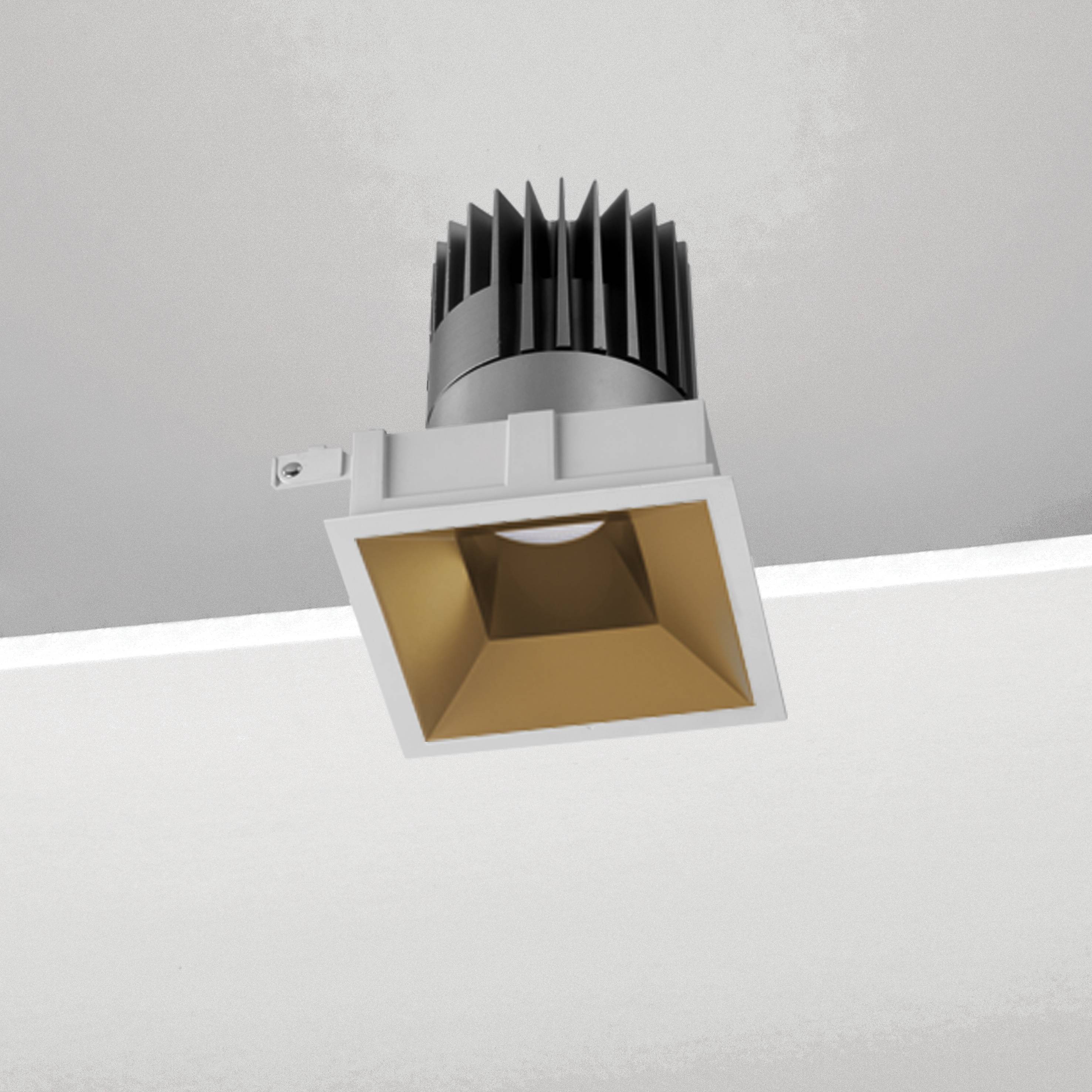 NOBILE ITALIA - NOBM1SF/CF/3K18/G2 INC.FISSO QUAD./C L100 18W 3K GD PUSH/D