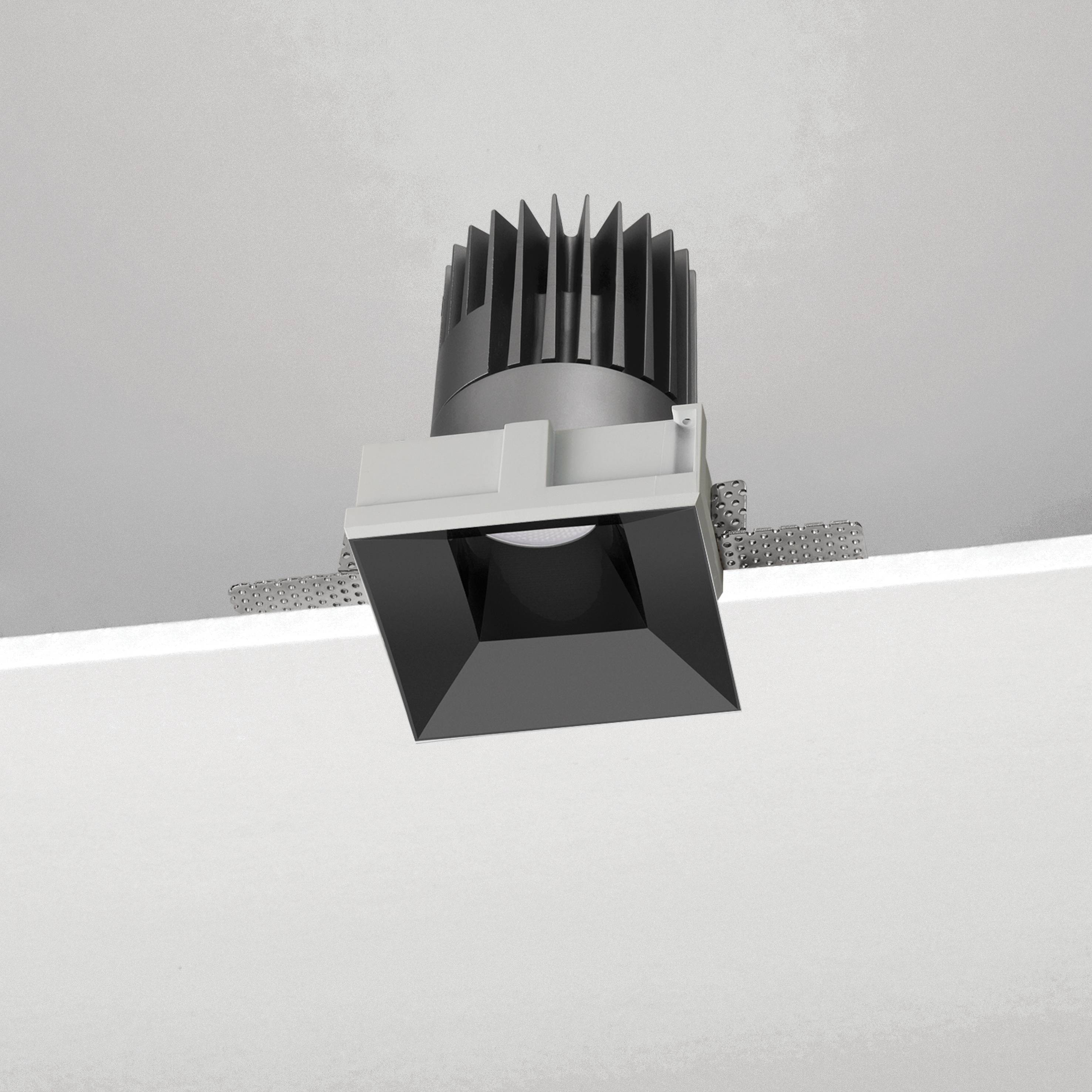 NOBILE ITALIA - NOBM1SF/TF/3K18/B6 INC. FISSO QUAD./T L100 18W 3K NE ON-OFF