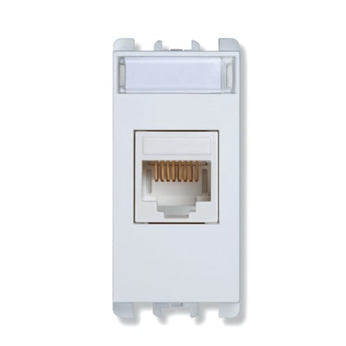 URMET SPA UTD10445.B.FR FRONT.PRESA RJ45 TIP.3M BIANCA