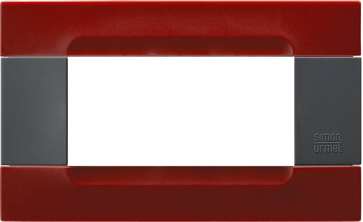 URMET SPA UTD10804.11 PLACCA TEC ROSSO PECHINO 4M