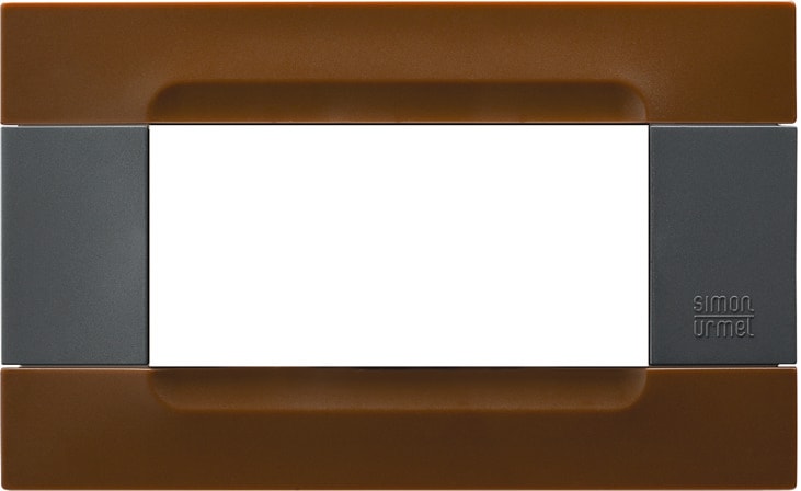 URMET SPA - UTD10804.27 PLACCA A INS.PL. MARRONE 4M