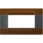 URMET SPA - UTD10804.27 PLACCA A INS.PL. MARRONE 4M