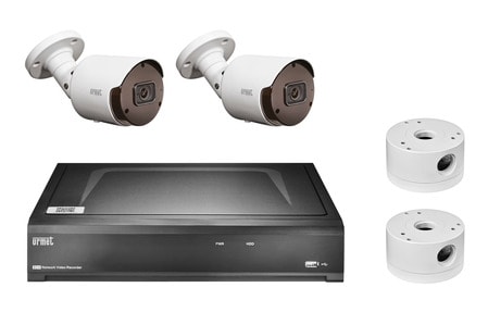 URMET SPA UTD1098/854 KIT IP 5M CON NVR 4CH 4K POE