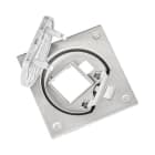 URMET SPA - UTD12066/EU-23.AC PORTAMEC.VUOTO K45+RJ45 INOX