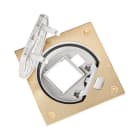 URMET SPA UTD12066/EU-23.OT PORTAMEC.VUOTO K45+RJ45 OTTONE