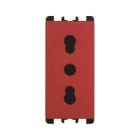 URMET SPA UTD12100/303-6 PRESA BIPASSO 2P+T 16A 250V 1M